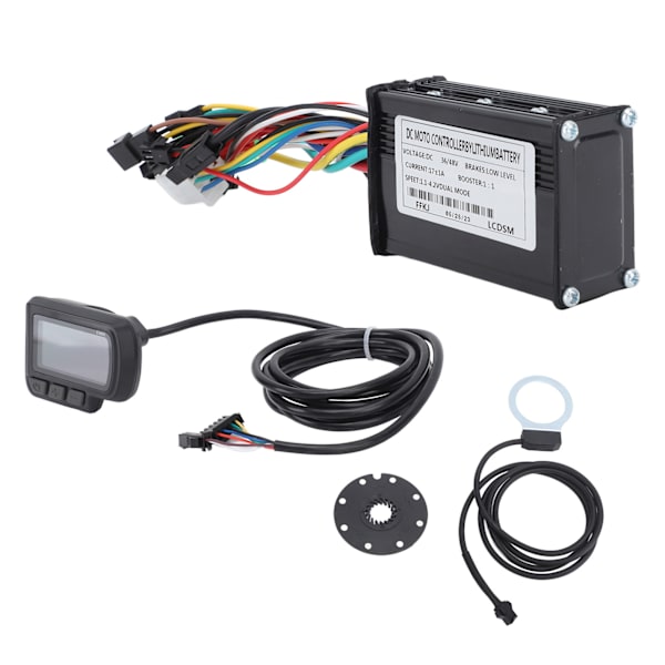 Cykel Lithium Batteri Konverteringssæt FT 8C Magnetisk Punkt 109R Gas EN06 LCD Display 17A Cykel 3 Mode Controller Kit til Cykelreparation