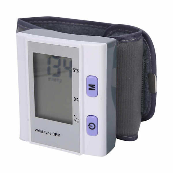 Blodtryksmåler Digital pulstonometer Håndledssfygmomanometer HealthCare