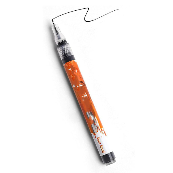 Nail Art Painting Pen 1 mm Kärki Nopeasti Kuivuva Akryylimaali Graffiti Kynä Tee itse kynsien kauneustyökalu akryylisille luonnollisille geelikynsille