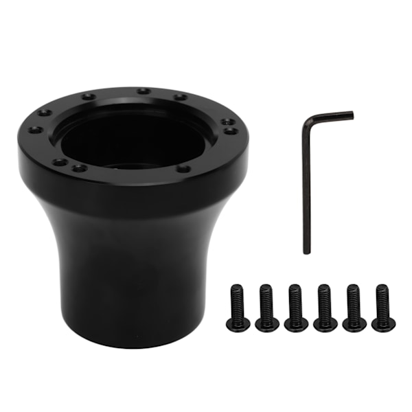 Adapter för rattnav till golfbil, svart, värmebeständig, ergonomisk, modern, ersättning för G1 till G29