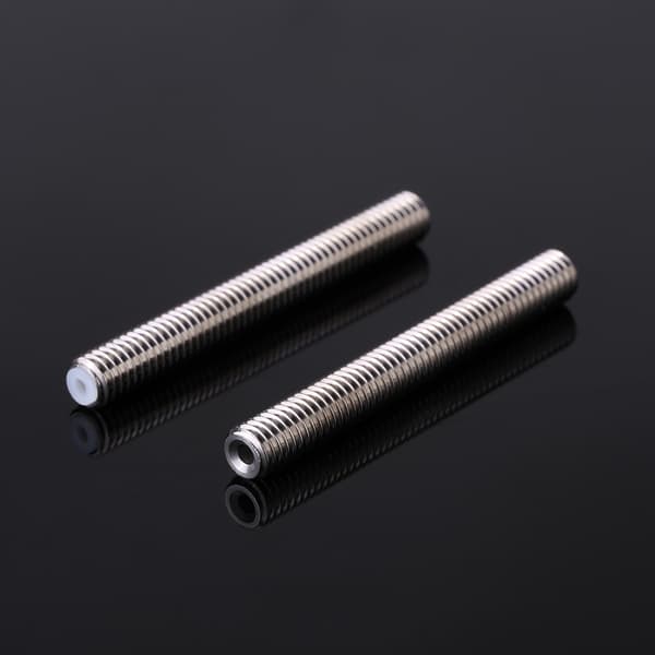 M6 Dyse Hals PTFE Rør Tilbehør for 3D-printer MK8 Ekstruder 1,75 mm (M6*50 mm)