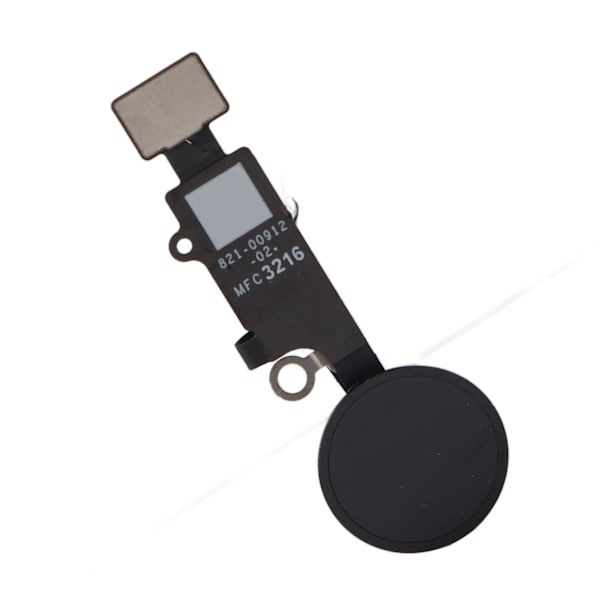 Erstatningsknapp Flexkabel Dekorasjonsknapp for iPhone 7 / 7plus / 8 / 8plus (svart)