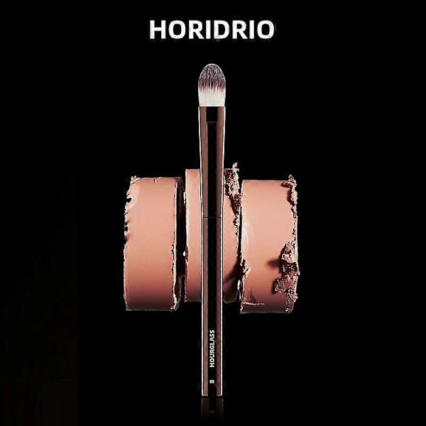 Hourglass Makeup Brush No. 8 Stor Concealer Børste Blød Fiber Fejldækning Modedesign Enkelt Ansigt Børste