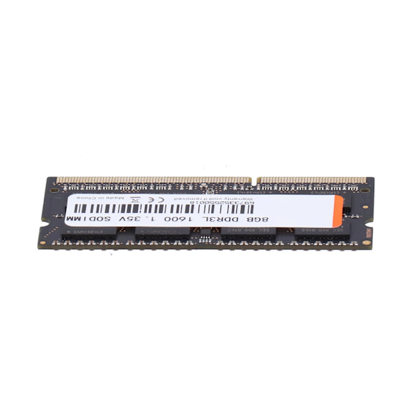 WALRAM hukommelsesmodul sort til Intel/AMD bærbar computer 1600mhz PC3L‑12800 204Pin 1.35V8GB