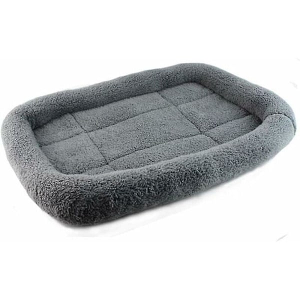Hundeseng Vaskbar Kjæledyrseng Madrass Kattepute Matte Kennel For Hunder Grå 50X40cm