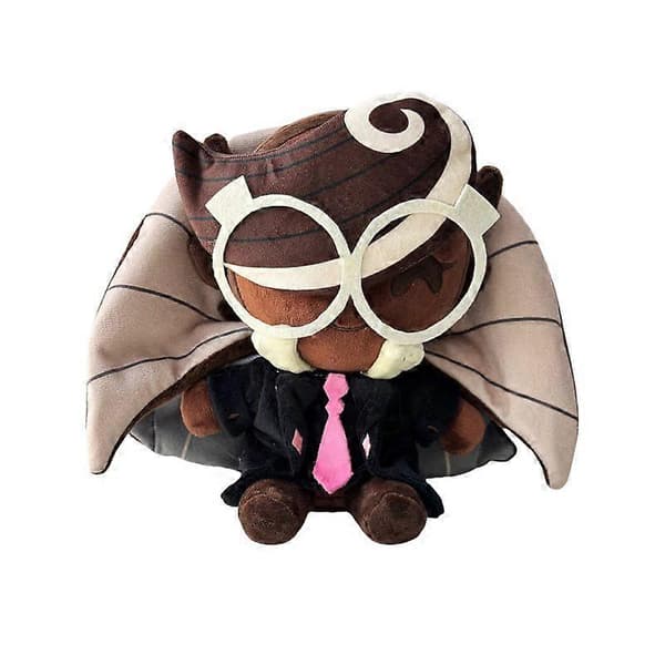 Cookie Run Kingdom Pehmo 25 cm Pehmeä Shadow Milk Cookie -pehmo, Söpö pehmolelu A