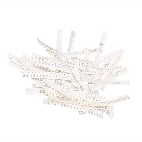 660 st SMD-motståndssats Säkerhetsskydd Blandat set Elektronisk utrustning 1206