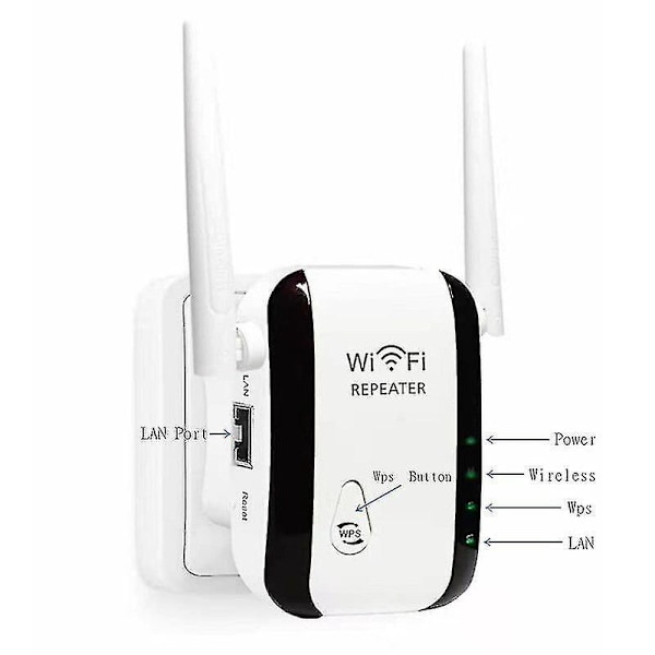 2022 Uusi 500m Langaton Wifi-reititin 4G 5G 300mbps Aikeco AU-pistoke Antenni