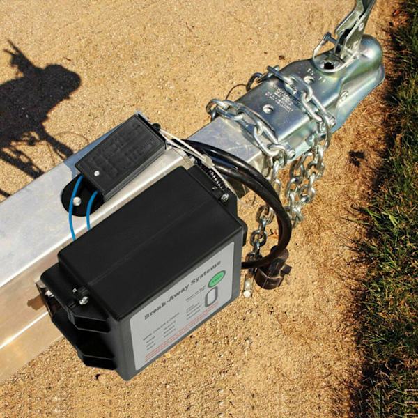 Trailer Breakaway Kit 12V LED Test Break Away System Universal til køretøj