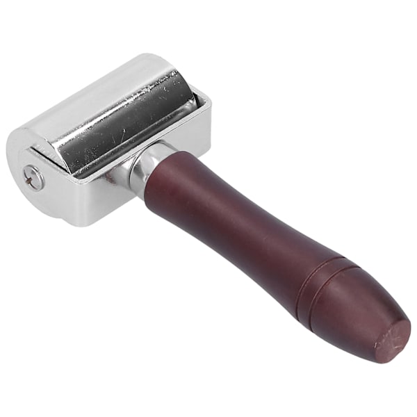 Lädervals Press Kant Bindelimfog Ledfog Handarbetsverktyg DIY Tillbehör 60mm Hjulbredd