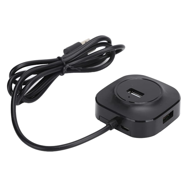 USB-keskitin, 4-porttinen sovitinlaturi, ultraohut datanjakaja PVC:stä flash-kiintolevylle, näppäimistölle 2.0