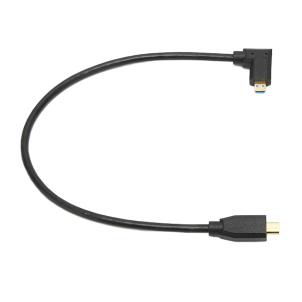 8K 60Hz Micro HD Multimedia Interface-kabel Höger armbåge Micro HD Multimedia Interface hane till hane-sladd OD4.0mm
