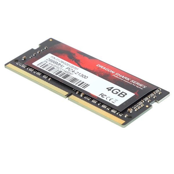 Bærbar hukommelse PC4‑21300 RAM hukommelsesopgraderingskit Kompatibel med DDR4‑2666MHz Notebook4GB
