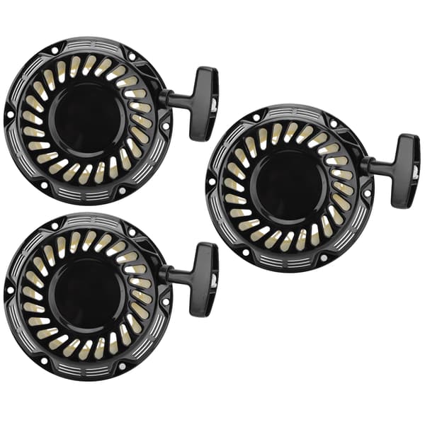 3 stk. rekylstartplate erstatning for hageutstyr generator 168