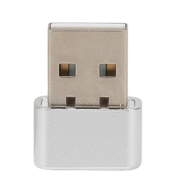 USB-musflyttare Liten Oupptäckbar med Separata På/Av-knappar Stöder 3 Spår Plug and Play Håller PC Laptop Vaken SilverSilver