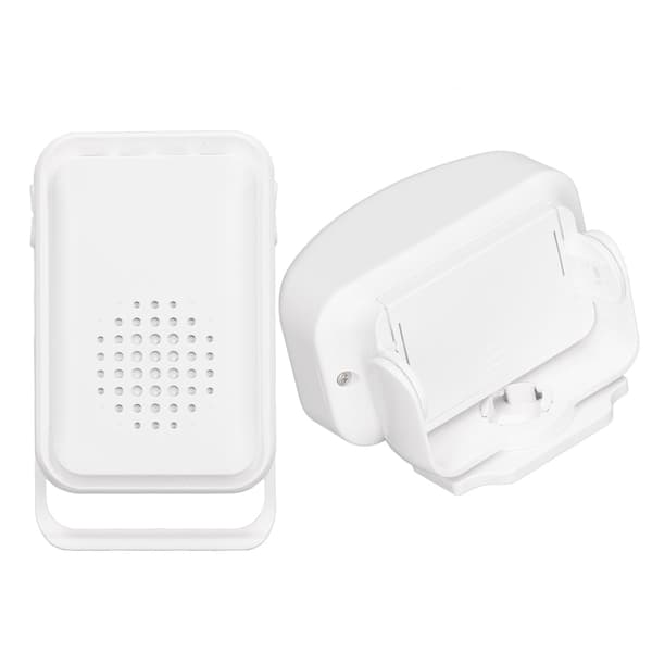 Trådlös Välkomstdörrklocka Rörelsesensor Dörringångsklocka Infraröd Detektor Säkerhetslarm 5V Micro USB