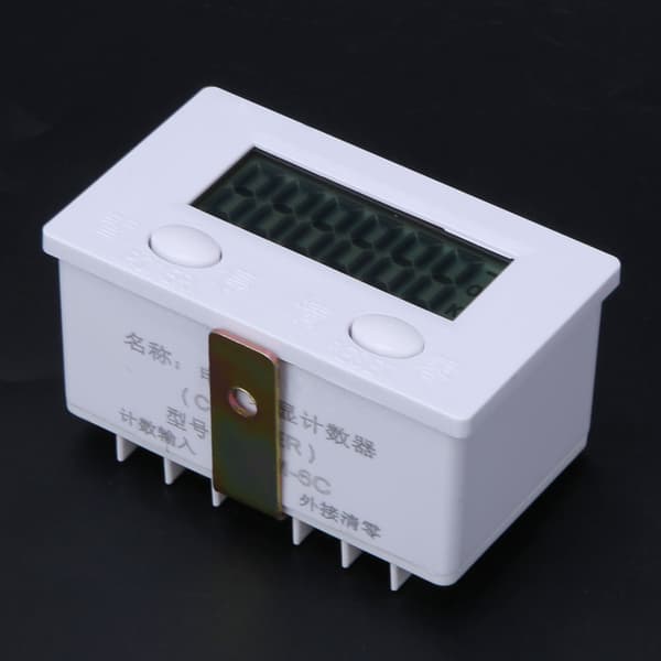 BERM Digital Tæller BEM-6C 6 Cifret 0~999999 LCD Display Elektronisk Tæller