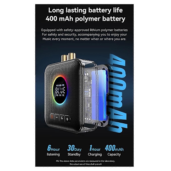 Bluetooth Adapter Ljudmottagare FM Frekvensmodulering Sändare