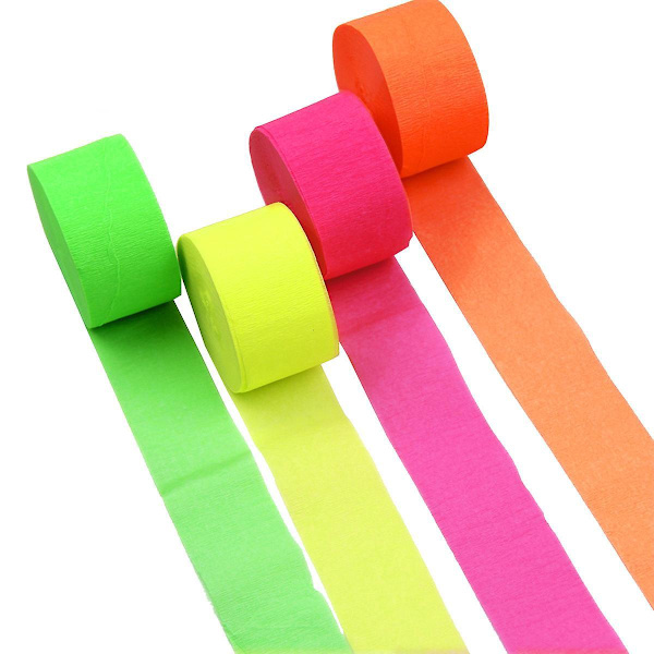 Super Lys UV Sortlys Reaktiv Neon Tape (8-pak)