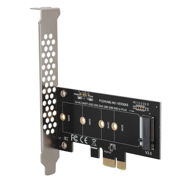 PCI-E til M.2 Expansion Card Connector Converter for M2 NGFF NVME-harddisk
