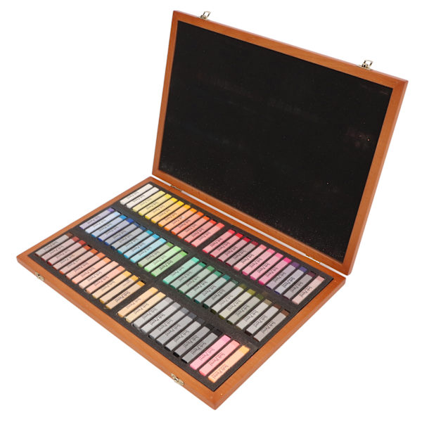 72 farver blødt pastel sæt til kunstnere med høj vedhæftning bløde kridt pastel pinde til maleri tegning blanding håndværk