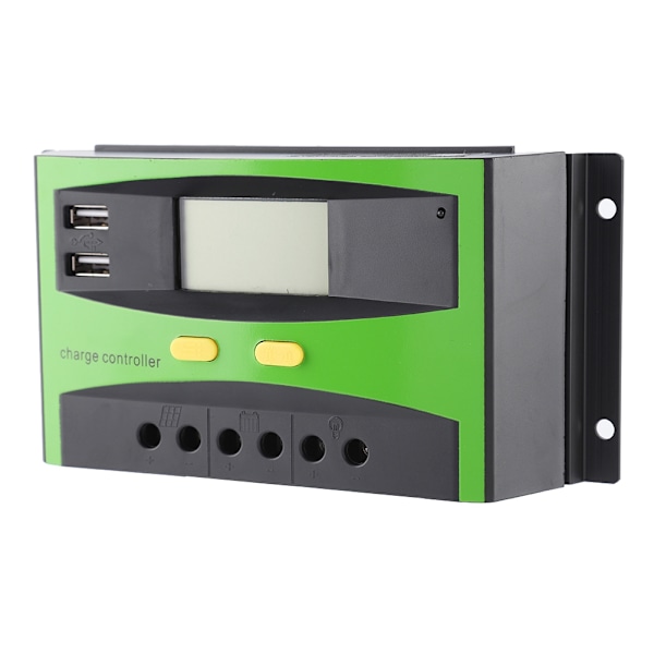 30A nestemäisen kidenäytön aurinkosäädin 12V/24V PWM aurinkolataussäädin