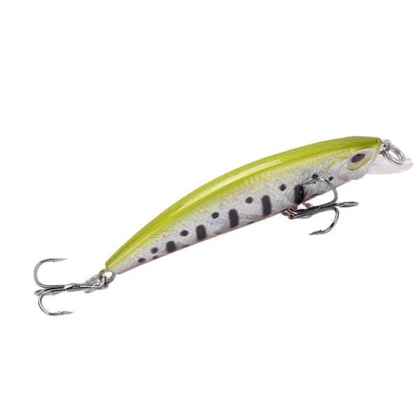 Fiskedrag 3D Levande Ögon 6,8 cm ABS Plast Hållbar Naturlig Robust Minnow Bete för Havsvatten Sötvatten Färg 8