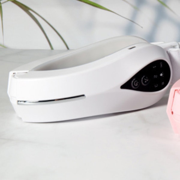 V Face Shaping Massager Bluetooth Fjernbetjening Dobbelthage Reducer Smart Face Lifting Machine for Home White