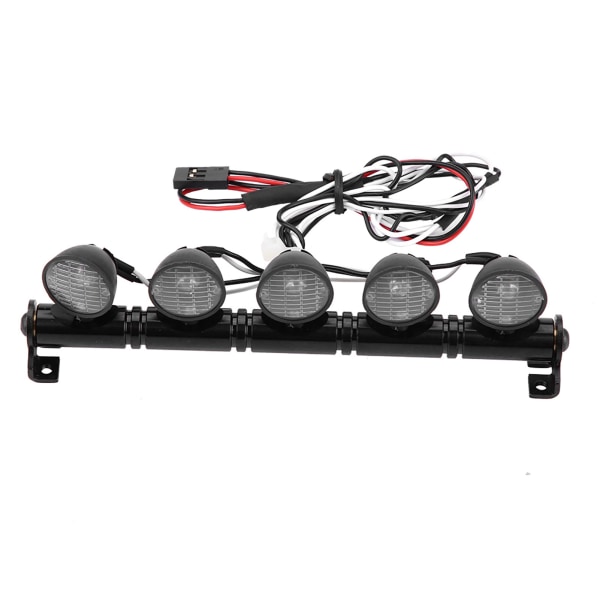 5 LEDs Light Bar Strålkastarlampa Tillbehörsdel för AXAIL Scx10 Traxxas RC Car