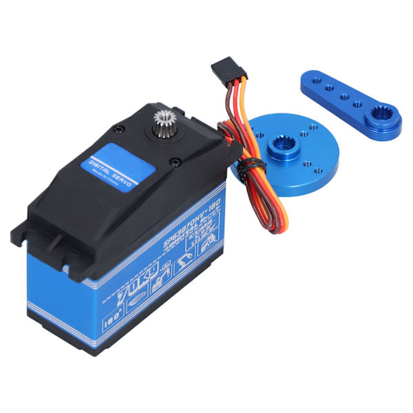 SPG3870HV‑180 asteen alumiiniseosvaihdeservo 1:5 kauko-ohjattaviin autoihin ja veneisiin
