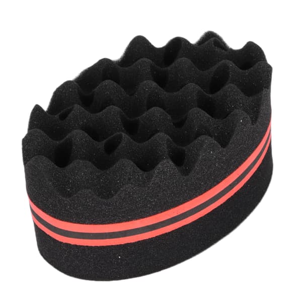 Hårsvampbørste store hull Svamp Dreads Låsing Afro Coil Comb Pleieverktøy for menn kvinner krøller