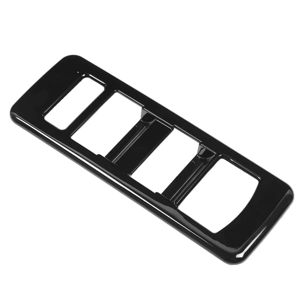 4 stk Vindusbryterknapp Panel Deksel Trim Piano Svart Passer for Land Rover Discovery 5 2017-2020