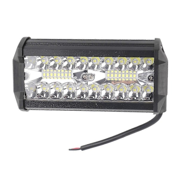 7 tuuman auton LED-työvalo 120W 3-linjainen vedenpitävä yleiskäyttöinen työvalo maastoajoneuvoon, kuorma-autoon ja autoon