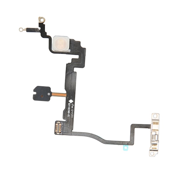 Strømknapp Flex-kabel Telefonbryterknapp Flex-kabelerstatning med metallstativ for iPhone 11 Pro
