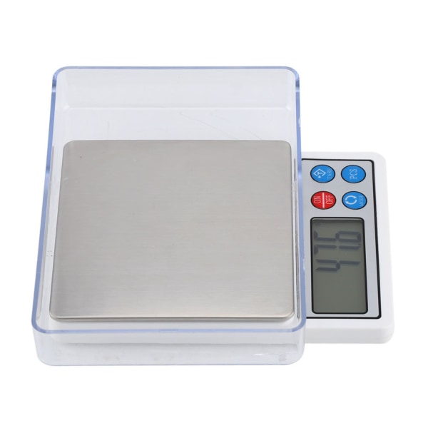 2KG/0,1g Portabel Mini Digital Våg Elektronisk Balans Hög precision för mätning