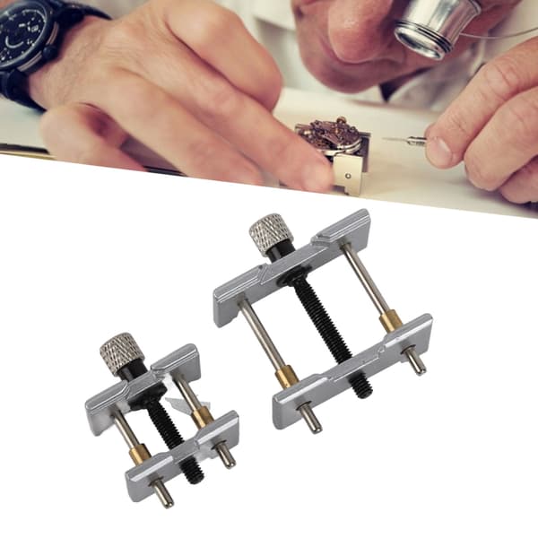 Ur Værk Holder Legering Fast Base Case Clamp Åbningsholder Urmagerværktøj til NO.4039‑B