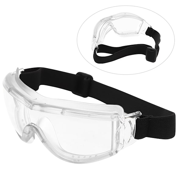 Børns sikkerhedsbriller AntiSpittle Kid Antifog Transparent Udendørs beskyttelsesbriller(blanc )