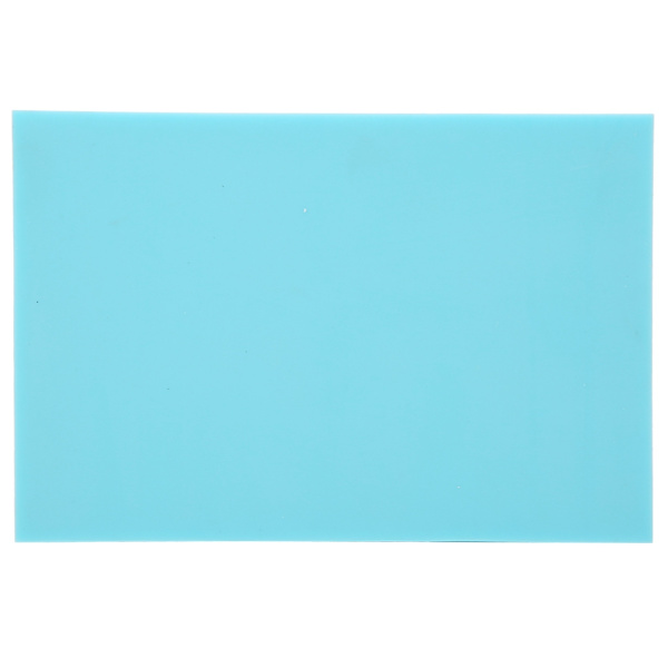 Gummistempelskjæringsblokk Manuell DIY viskelærblokk for gummistempelstempel 15 x 10 x 0,8 cm Himmelblå