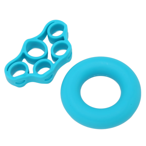 Silikon Finger Exerciser Förbättra Finger Grip Styrka Hög flexibilitet Silikon Hand Grip Förstärkningsringar för återhämtning