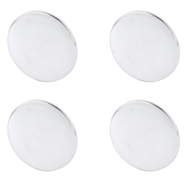 100 STK 58 mm Button Maker Rekvisita Flerbruks frostet tinnplate Runde merkeknappdeler for Button Maker Machine
