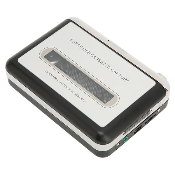 Digital kassetteafspiller Plug and Play bærbar kassette til MP3 CD-konverter til telefoncomputerbiler