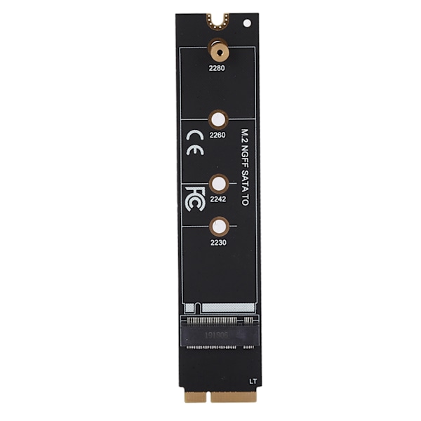 SSD-adapterkort M2 SATA for OS X 2012 SolidState-harddisk Riser-kort A1465 A1466