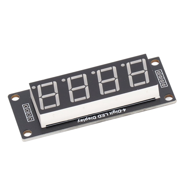 4 stk. LED-segment digitalt displaymodul 4 bit 7 segmenter printkort urmodul 0,56 tommer MRA172A rød