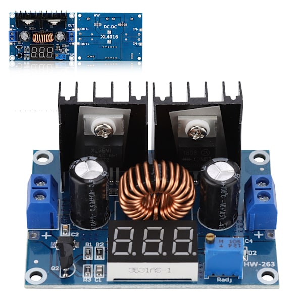 DC Step Down Modul XL4016E1 Stor Effekt 8A DC Spänningsregulator