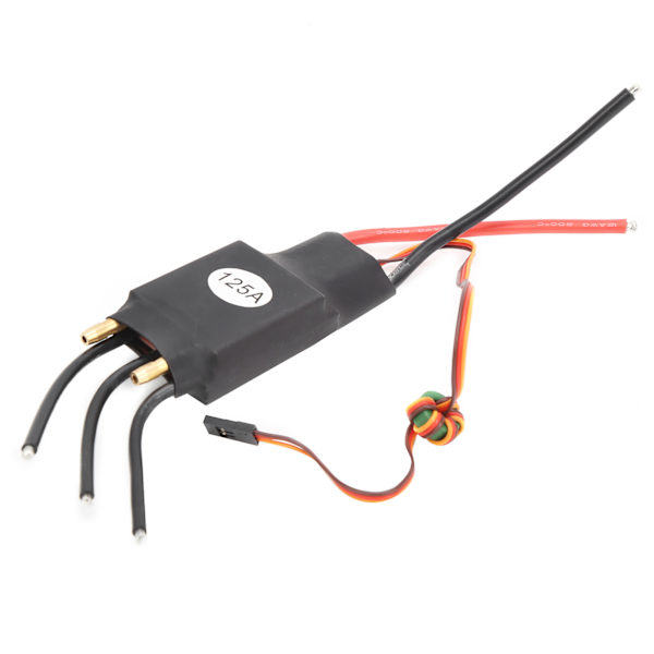 125A ESC Borstlös Vattenkylning Elektrisk Hastighetsregulator ESC för RC Båtmodell