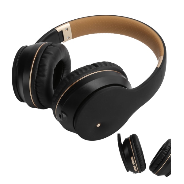 Sammenleggbare trådløse Bluetooth 5.0 Gaming Headset ABS Over-Ear datamaskinhodetelefoner Stereo