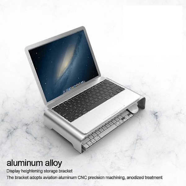 Skærmstander/Skærmforhøjer Ergonomisk Tastatur Opbevaringsstander Design Computer