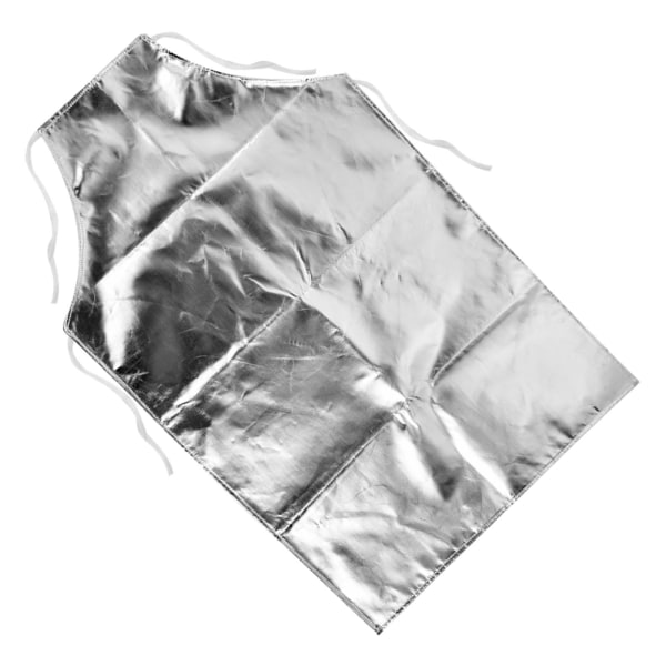 1000°C Värmebeständigt aluminiumfolieförkläde Högtemperaturarbetsförkläde