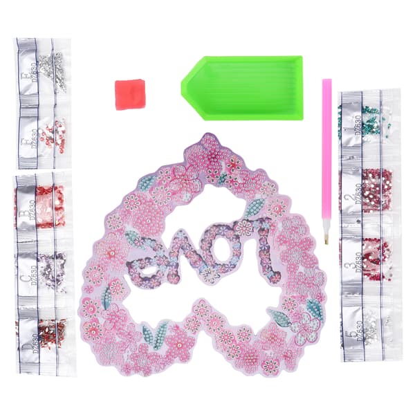 Strassmålningsset DIY Robust Originalitet 5D Diamantmålningsprydnader för Avkoppling Hemväggsdekor DZ630