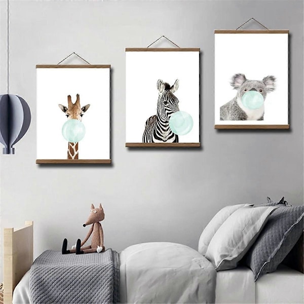 Maleri Fotoramme Lærred Vægkunst Håndværksramme Kunstbøjle Ramme, C